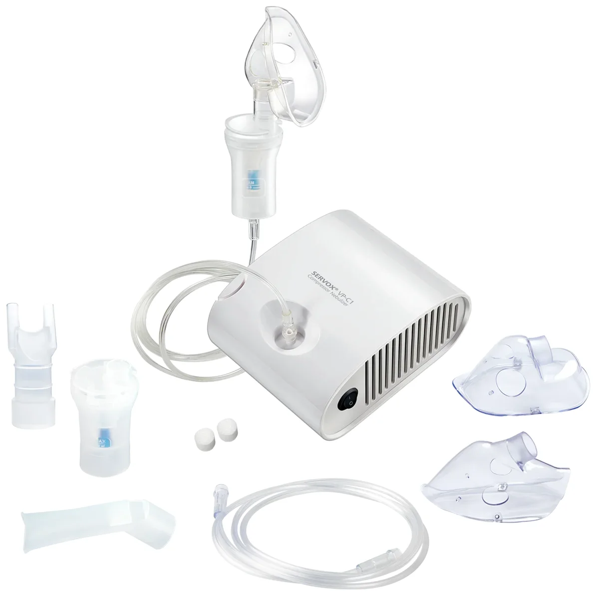 SERVOX® VP-C1 Compressor Nebulizer Zubehörteile