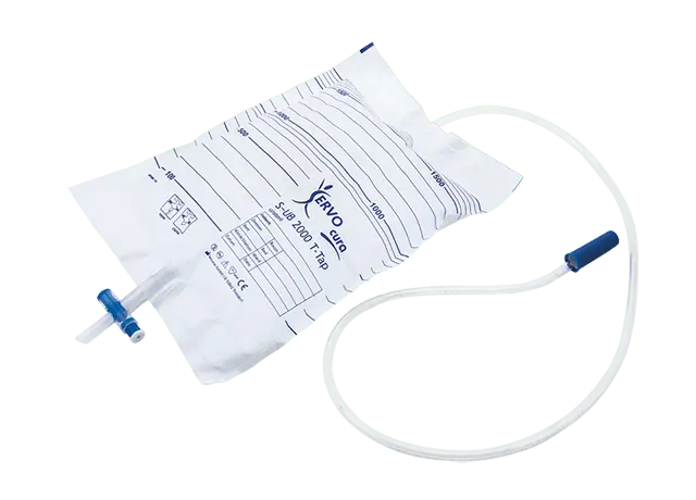 SERVOCURA® Urin-Bettbeutel 2000ml unsteril mit T-Tap Ventil